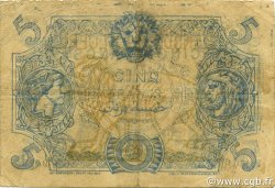 5 Francs ALGERIA  1918 P.071bx VF-