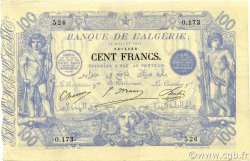 100 Francs ALGÉRIE  1911 P.074 TTB+