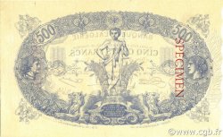 500 Francs ALGÉRIE  1903 P.075s SPL