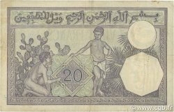 20 Francs ALGÉRIE  1924 P.078b TB+