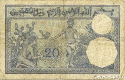 20 Francs ALGÉRIE  1929 P.078b pr.TB