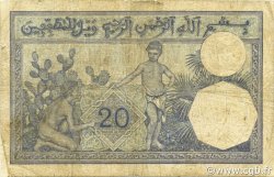 20 Francs ALGÉRIE  1929 P.078b pr.TB