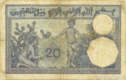 20 Francs ALGÉRIE  1932 P.078b pr.TB