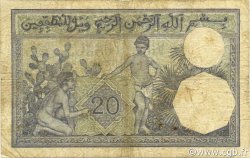 20 Francs ALGÉRIE  1941 P.078c B+
