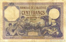 100 Francs ARGELIA  1921 P.081a