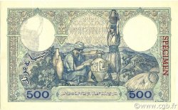 500 Francs Spécimen ALGERIA  1926 P.082s UNC-