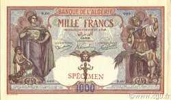 1000 Francs ALGÉRIE  1926 P.083s SPL