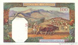 100 Francs Spécimen ALGÉRIE  1938 P.085s pr.NEUF