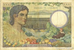 1000 Francs ALGERIA  1941 P.086 F+