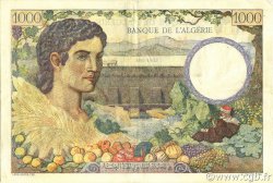 1000 Francs ALGÉRIE  1941 P.086 TTB+