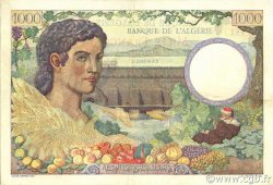 1000 Francs ALGÉRIE  1942 P.086 pr.SUP