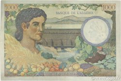 1000 Francs ALGÉRIE  1942 P.086 TTB+