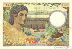 1000 Francs ALGÉRIE  1942 P.089 TTB+