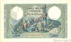 5000 Francs ALGÉRIE  1942 P.090s pr.NEUF