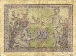 20 Francs ALGÉRIE  1944 P.092a TB+