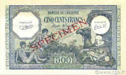 500 Francs ALGERIA  1943 P.093s FDC