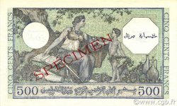 500 Francs ALGERIA  1943 P.093s FDC