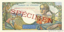 1000 Francs réserve ALGÉRIE  1945 P.096s pr.NEUF