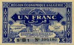 1 Franc ALGÉRIE  1944 P.098a SPL