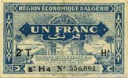 1 Franc ALGÉRIE  1944 P.101 SUP