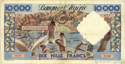 10000 Francs ALGERIA  1956 P.110 q.BB