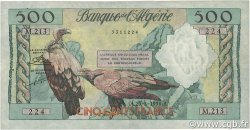 500 Francs ALGÉRIE  1958 P.117 TTB