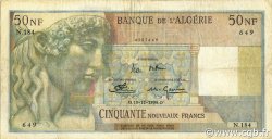 50 Nouveaux Francs ALGÉRIE  1959 P.120a pr.TTB
