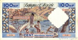 100 Nouveaux Francs ALGÉRIE  1959 P.121a TTB+