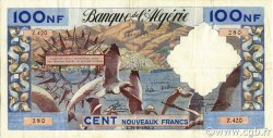 100 Nouveaux Francs ALGÉRIE  1961 P.121b TB+