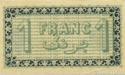 1 Franc ALGÉRIE Alger 1914 JP.137.03 SUP