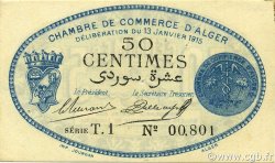 50 Centimes ALGÉRIE Alger 1915 JP.137.08 SUP+