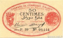50 Centimes ALGÉRIE Alger 1919 JP.137.11 pr.NEUF