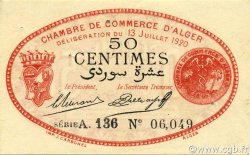 50 Centimes ALGÉRIE Alger 1920 JP.137.16 SUP