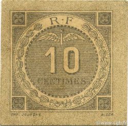 10 Centimes ARGELIA Bougie - Sétif 1916 JP.10 FDC