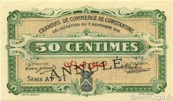 50 Centimes ALGÉRIE Constantine 1916 JP.140.09 pr.NEUF