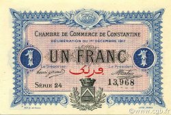 1 Franc ALGÉRIE Constantine 1917 JP.140.15
