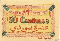 50 Centimes ALGÉRIE Constantine 1921 JP.140.27 NEUF
