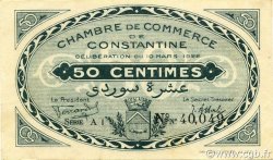 50 Centimes ALGÉRIE Constantine 1922 JP.140.36 SUP+