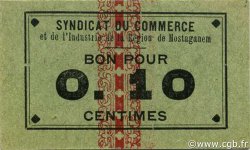 10 Centimes ALGERIA Mostaganem 1916 JPCV.05