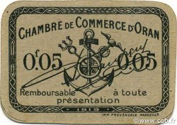 5 Centimes ALGÉRIE Oran 1919 JP.054 pr.NEUF