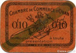 10 Centimes ALGÉRIE Oran 1920 JP.057 TTB