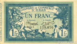 1 Franc ALGÉRIE Oran 1915 JP.141.08 SPL
