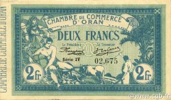 2 Francs ALGÉRIE Oran 1915 JP.141.14 pr.SPL