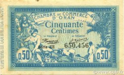 50 Centimes ALGÉRIE Oran 1918 JP.141.19 SUP