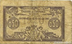 50 Centimes ALGÉRIE Oran 1920 JP.141.22 B