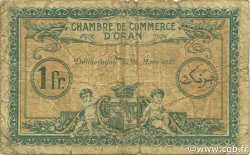 1 Franc ALGÉRIE Oran 1921 JP.141.27 B