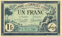 1 Franc ALGÉRIE Oran 1923 JP.141.39 SPL