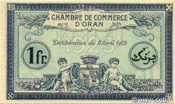 1 Franc ALGÉRIE Oran 1923 JP.141.39 SPL