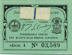 10 Centimes ALGERIEN Philippeville 1919 JP.142.15 fST