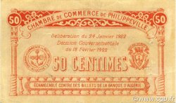 50 Centimes ARGELIA Philippeville 1922 JP.142.10 MBC
